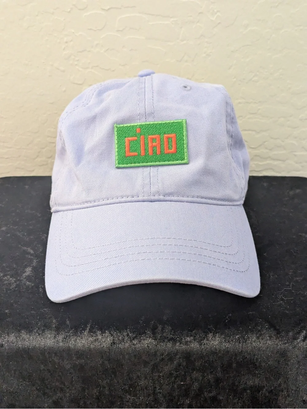 Clare V Sky Blue Baseball Cap